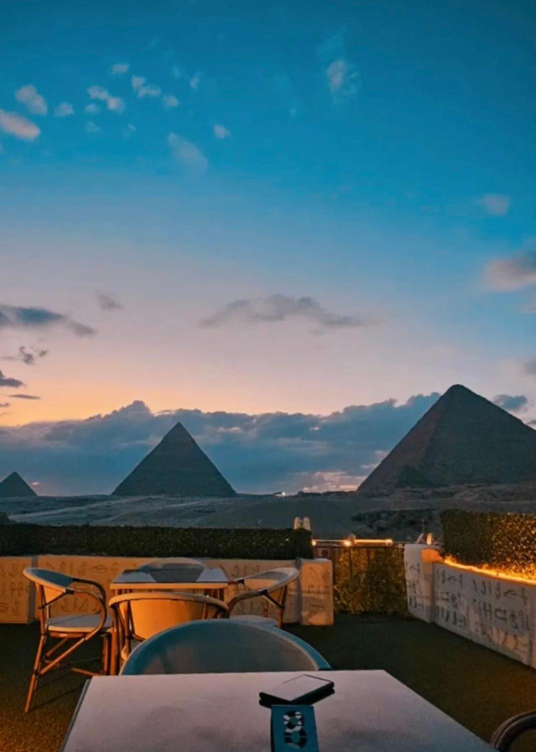 Hotel Sequoia Pyramids View Kafret el-Gabal Esterno foto